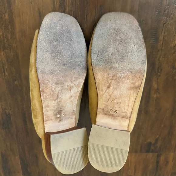 NISOLO Open-Toe Paloma Mules Heeled Sandals in Sand - Picture 12 of 14